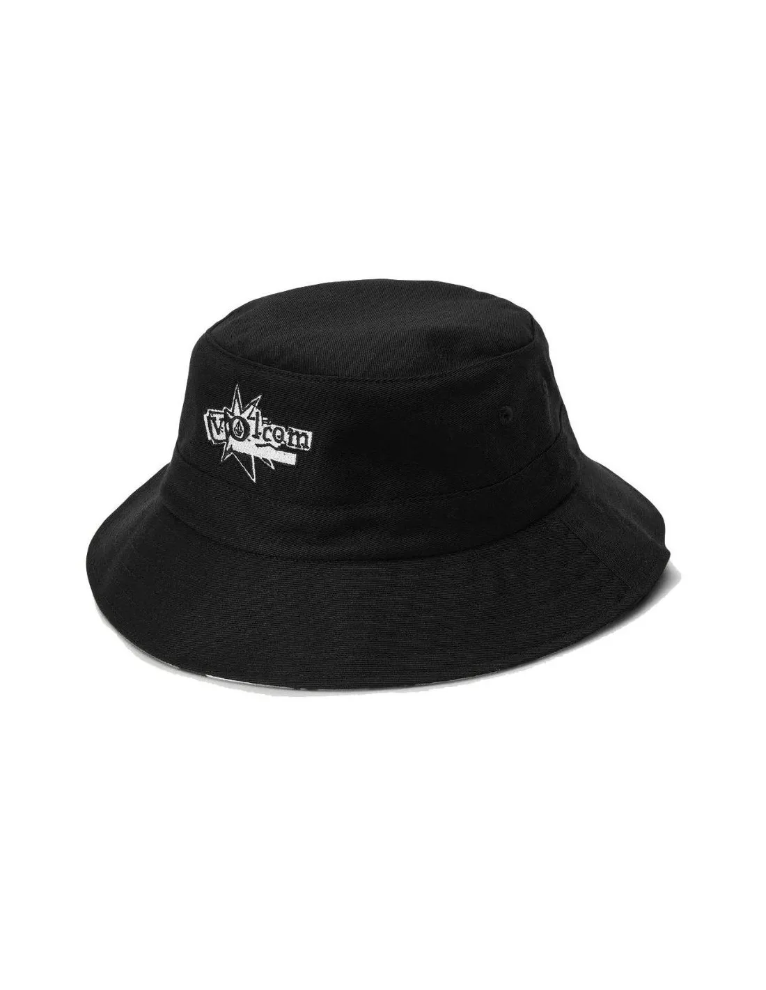 Reversible black Volcom V Ent Flyer Combo fisherman hat.