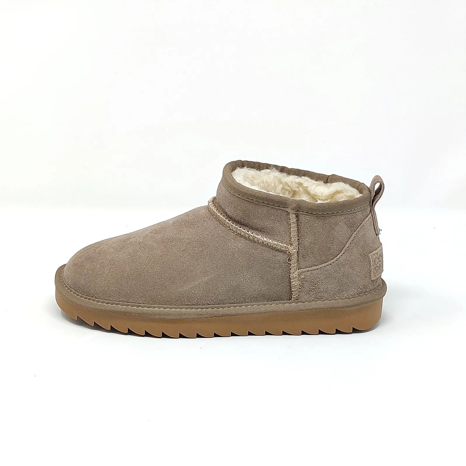 winter boots mini cut suede with wool blend lining code 4